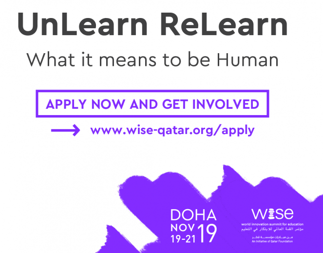 Pranešimas WISE švietimo viršūnių susitikime | Doha 11.18-11.21